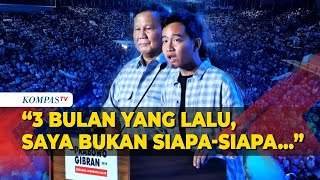 FULL Pidato Gibran Rakabuming Raka di Istora Senayan Saya Ingin Segera Sowan ke Paslon 1 dan 3 [upl. by Kcirtapnaes]