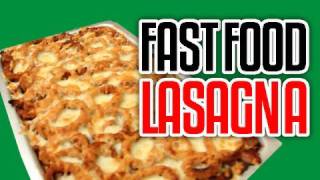 Fast Food Lasagna  Epic Meal Time [upl. by Tempest239]