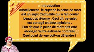 Exemple à utiliser pour le texte argumentatif plan dialectiqueمنهجية للنص الحججي Prof Loubna [upl. by Naerad207]