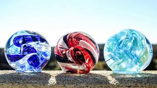 Learning How to make a glass paperweight [upl. by Emmalynn343]