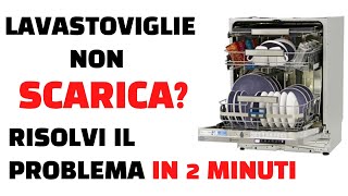 LAVASTOVIGLIE NON SCARICA RISOLVI IL PROBLEMA IN 2 MINUTI [upl. by Blake]