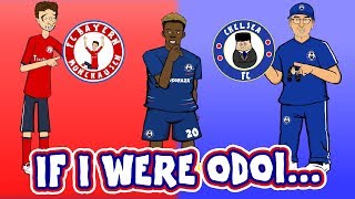 🔴IF I WERE ODOI🔵Callum HudsonOdoi Song Parody Bayern Munich Transfer [upl. by Naamana]