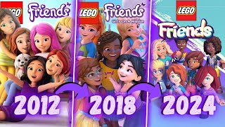 LEGO FRIENDS O AUGE A QUEDA E O RETORNO O QUE ACONTECEU COM LEGO FRIENDS 2012  2024 [upl. by Gemoets848]