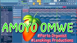 Making Amoyo Omwe Beat using Fl studio 21 [upl. by Ecnaiva796]