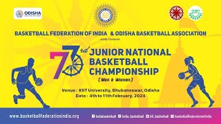 73rd Senior Junior Basketball ChampionShip 2024 day 1 [upl. by Nocam]