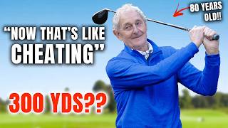 80 Year Old Golfer Aims To Hit Driver 300 Yards [upl. by Huppert]