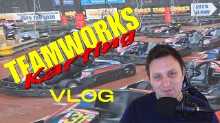 TeamWorks Letchworth Karting Vlog  My FIRST Visit [upl. by Nalniuq572]