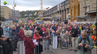 726 Montagsdemonstration gegen Stuttgart 21 14 Jahre Schwarzer Donnerstag am 2392024 [upl. by Kallman]