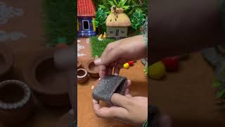 Unboxing terracotta potsminiaturefoodvillage unboxing miniatures [upl. by Oruasi]