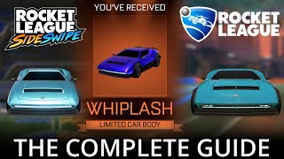 How to get the WHIPLASH in Sideswipe amp Rocket League  Hitbox Engine Sound etc  FORTNITE PROMO [upl. by Yaluz]