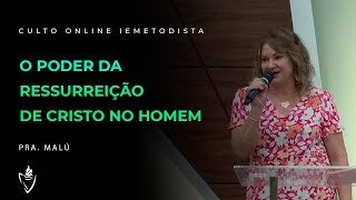 CULTO AO VIVO I O PODER DA RESSUREIÃ‡ÃƒO DE CRISTO NO HOMEM [upl. by Bencion]