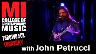 John Petrucci Throwback Thursday From the MI Vault 8301998 [upl. by Tippets67]