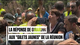 A la Réunion Girardin annonce aux quotgilets jaunesquot des mesures pour le pouvoir dachat [upl. by Neomah]