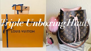 Unboxing of Louis Vuitton Rosalie Coin Purse in Fuchsia [upl. by Niamor870]