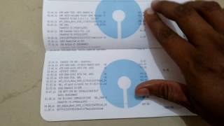 Proof of Mouthshut Earning  SBI PassBook [upl. by Ayotal]