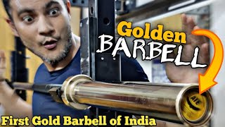 Detailed Review of First GOLDEN BARBELL of India  Strong amp Cheap  ATE [upl. by Rebmak]