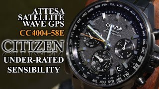 CITIZEN  Attesa Satellite Wave GPS CC400458E  Underrated Sensibility [upl. by Arraet]