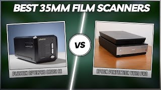 Best 35mm Film Scanners  Plustek OpticPro 8200i SE vs Epson Perfection V850 [upl. by Reffotsirk492]