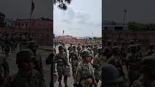 Todo listo para el desfile Cívico  Militar en Morelia participa el Ejército Mexicano [upl. by Rheba]