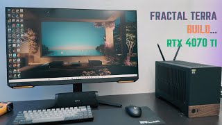 Rakit PC Mini ITX bisa muat RTX 4070 Ti  Fractal Terra [upl. by Aysab]