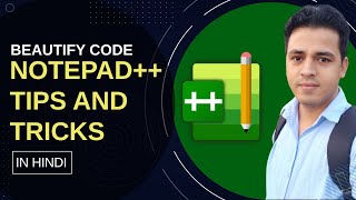 Notepad Tutorial for Beginners  How to Beautify Code in NOTEPAD  Notepad Tips and Tricks [upl. by Joya]