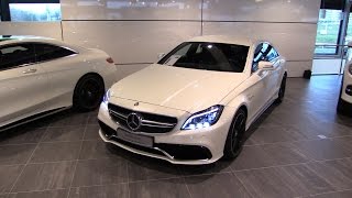 MercedesBenz CLS63 S AMG 2017 Start Up Exhaust In Depth Review Interior Exterior [upl. by Elaen]