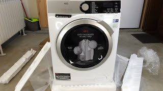 Unboxing  AEG 7000 Series Lavamat  Washing Machine [upl. by Adolph]