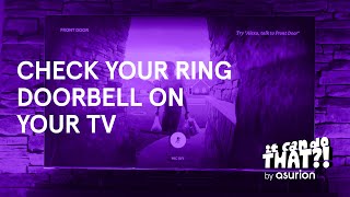 How to show your video doorbell live on your TV  It Can Do That [upl. by Nnateragram]