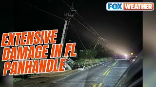 Extensive Damage Reported As Likely Tornadoes Sweep Across Florida Panhandle [upl. by Papke583]