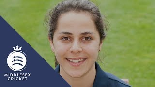 Maia Bouchier 2017 Middlesex Womens Cricket Player Profile [upl. by Saihtam]