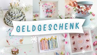 Kreative DIY Geldgeschenke originell verpacken für Hochzeiten Geburtstage amp Jubiläum  TRYTRYTRY [upl. by Aneahs]