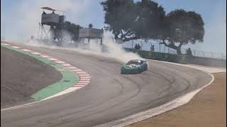 Laguna Seca Monterey Car Week Community Day  Formula Drift up and down the Corkscrew [upl. by La Verne]