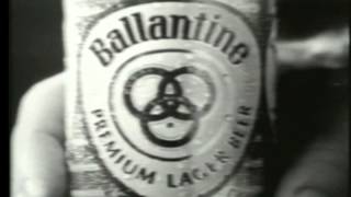 3 Ballantine Beer Commercials Mel Allen 1971 BampW [upl. by Elaweda498]