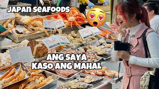 SEAFOOD MUKBANG IN OSAKAJAPAN 🫣 ANG MAMAHAL😬  Mahalia E [upl. by Malik531]