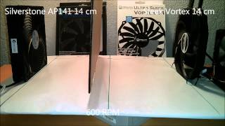 Ultra Sleek Vortex 140mm vs Silverstone AP141 140mm Conseil Config [upl. by Savvas]