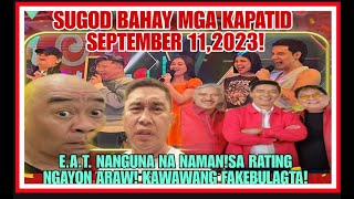 JOSE MANALOEAT BULAGA TV5 LIVE STREAMING TODAY September 11 2023  TV5 LIVE TODAY  TVJ DABARKADS [upl. by Neltiak858]