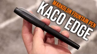 Kaco Edge  A 15 Makrolon Fountain Pen With A Lot of Issues 6 Year Review [upl. by Secnirp]