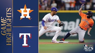 Astros vs Rangers ALCS Game 4 Highlights 101923  MLB Highlights [upl. by Anasor]