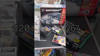 Brocante de 3 jours en Suisse Bon visionnage 😉 jeuxvidéo videgrenierlive n64 supernintendo [upl. by Zere581]