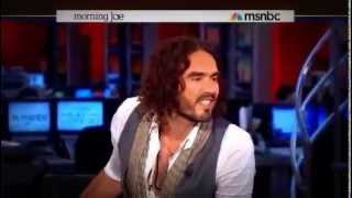 Russell Brand puts MSNBCs Morning Joe in its place [upl. by Halda]