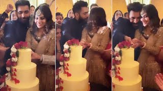 Mouni Roy First Kiss With Husband Suraj Nambiar After Wedding [upl. by Abisha355]