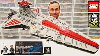 LEGO Star Wars UCS VENATOR Detailed Review [upl. by Leagiba]