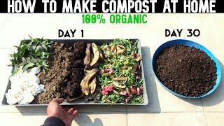 How To Make Compost At Home WITH FULL UPDATES [upl. by Zurn]