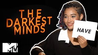 Amandla Stenberg Plays NEVER HAVE I EVER  MTV Movies [upl. by Ettevroc]