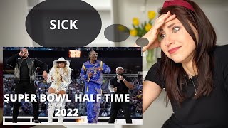 Stage Performance coach reacts to Super Bowl Half time 2022 [upl. by Muns625]