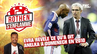 Équipe de France  Evra révèle ce quAnelka a dit à Domenech en 2010 Rothen senflamme [upl. by Rowney]