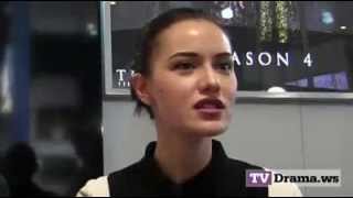 Interview Çalıkuşu Stars Fahriye Evcen amp Burak Özçivit [upl. by Joete304]