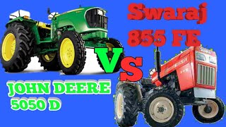 swaraj 855 vs john deere 5050 d  swaraj tractor specification  john deere 5050 d specification [upl. by Esylle]