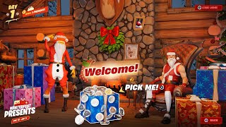 Welcome to Fortnite Winterfest 2023 All Presents amp Rewards [upl. by Llevart]