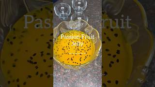 Passion Fruit Jelly 🍧jelly dessert passionfruit granadilla recipe resep explore southafrica [upl. by Clippard]